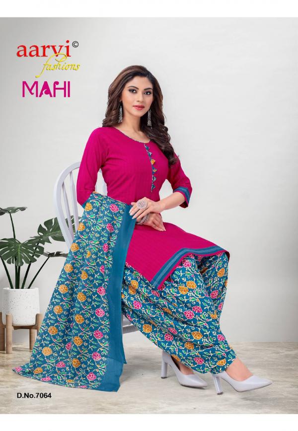 Aarvi Mahi Vol-5 Cotton Designer Readymade Collection